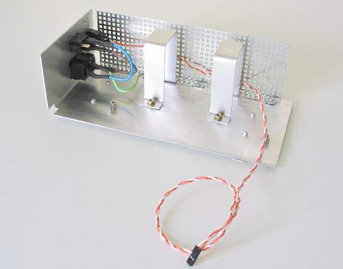 Click to see a larger picture of the power supply mounting tray