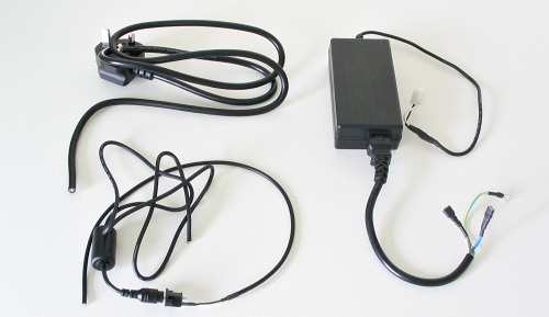 Click to see a larger picture of the mains power adapter