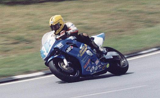 Joey in the 2000 Junior TT